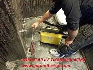 tıkalı lavabo açma